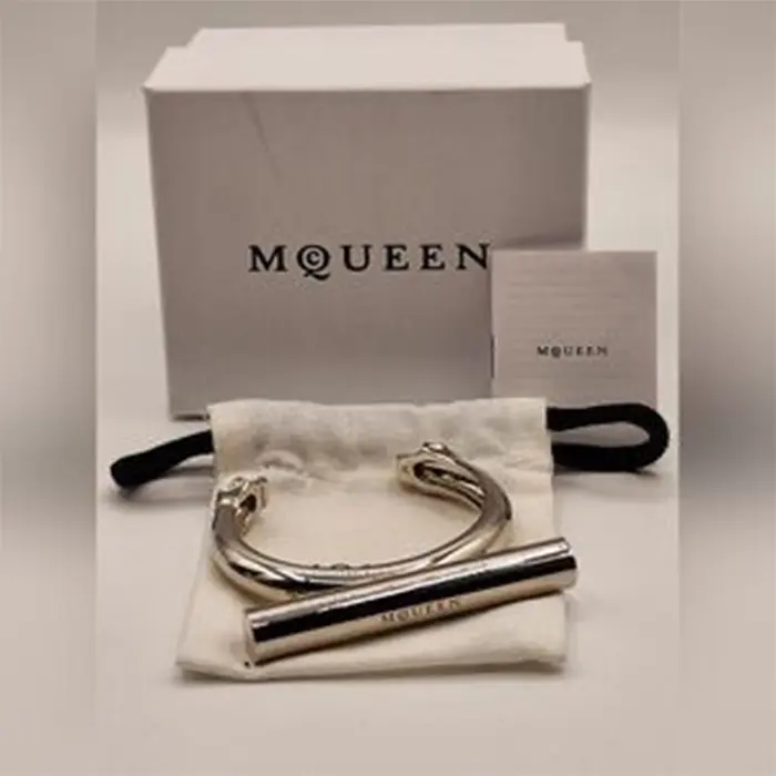 Silver-Tone Statement Bracelet