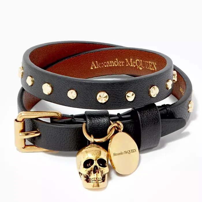 Statement Leather Bracelet